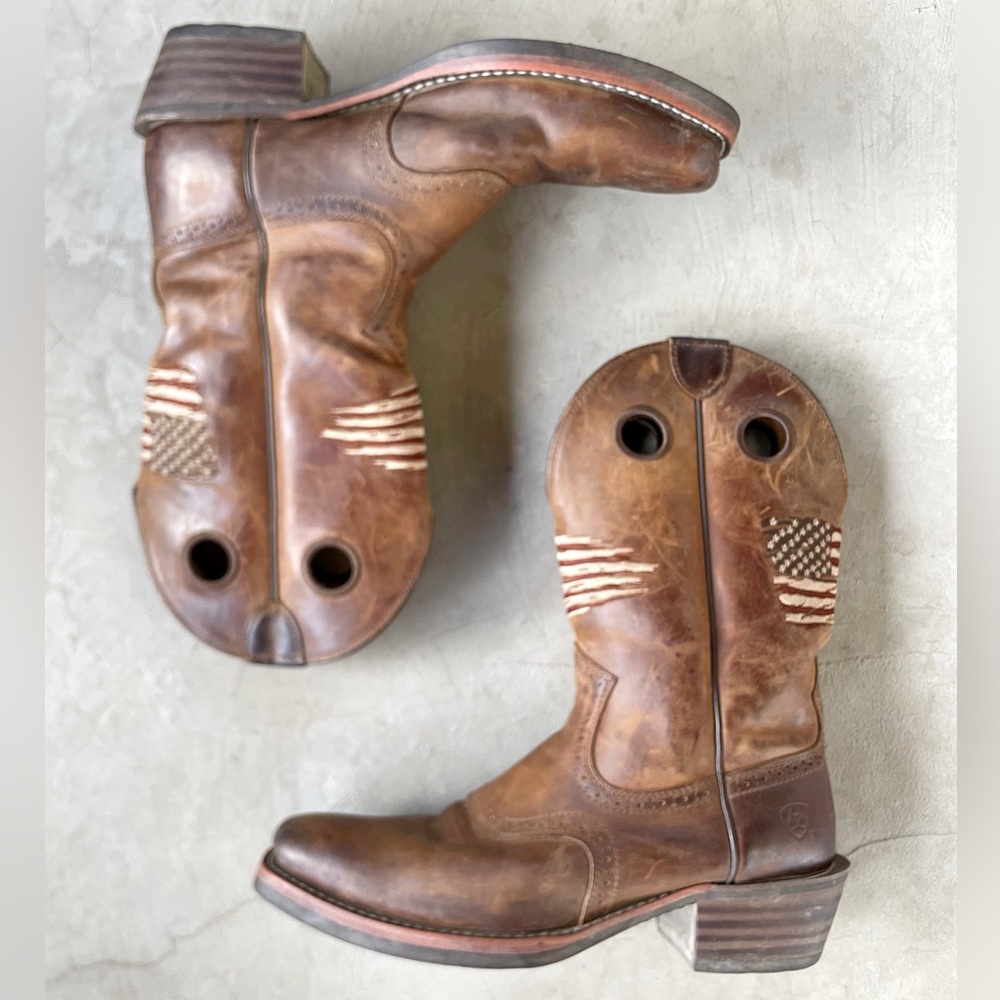 Ariat | Mens Roughstock Patriot Western Boots